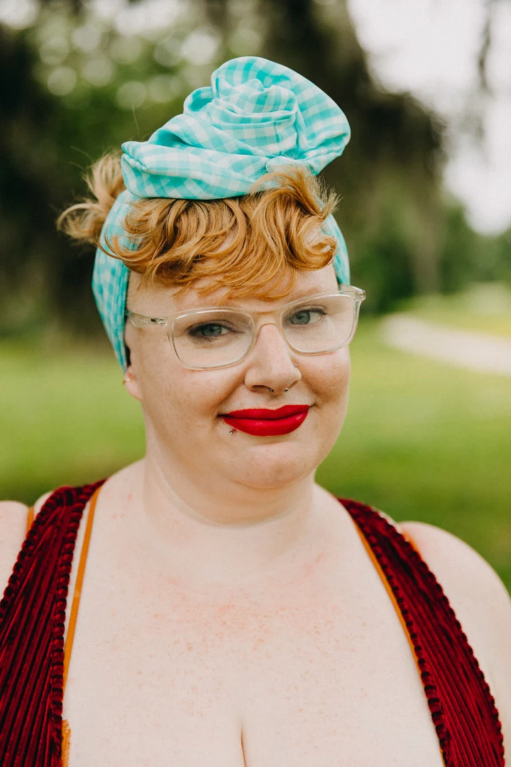 Fringe Co Teal Gingham Party Wrap Party Wraps 3 Fringe Co Teal Gingham Party Wrap Party Wraps