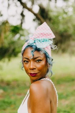 Fringe Co Pink And Blue Mini Gingham Party Wrap Party Wraps 7 Fringe Co Pink And Blue Mini Gingham Party Wrap Party Wraps