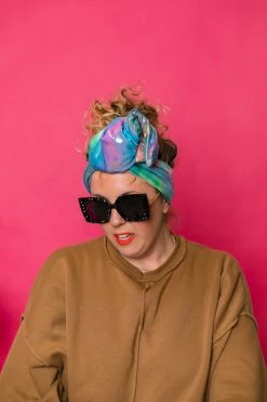 Fringe Co Watercolor Tie Dye Spandex Party Wrap