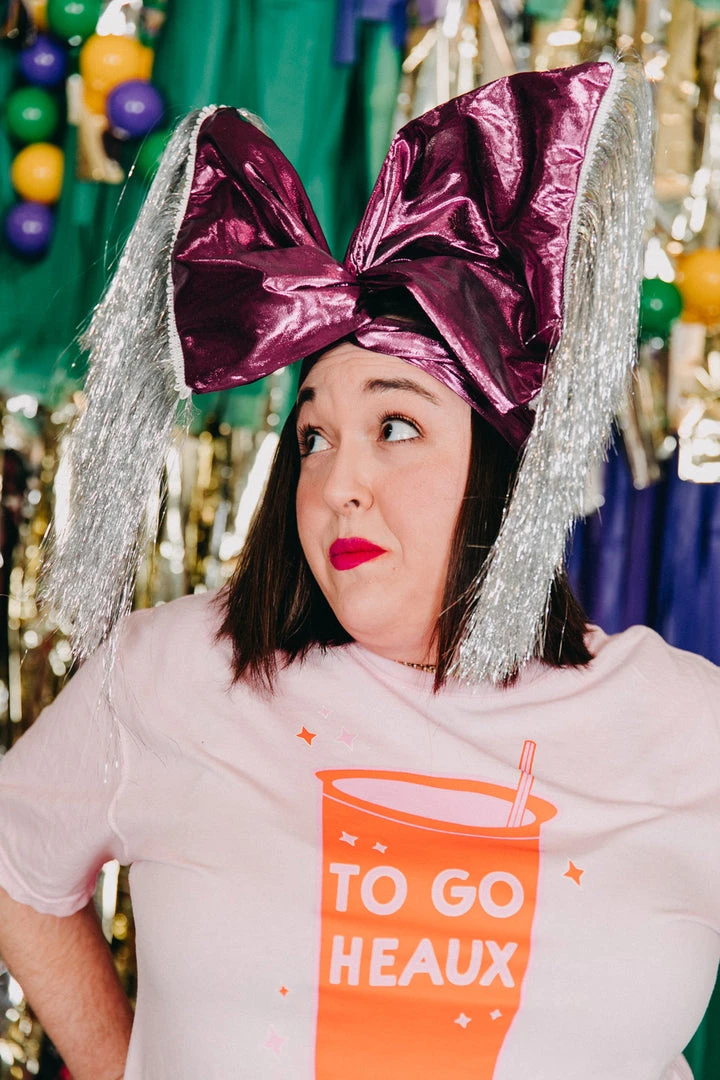 Fringe Co Purple Metallic With Silver Tinsel Party Wrap Party Wraps 1 Fringe Co Purple Metallic With Silver Tinsel Party Wrap Party Wraps