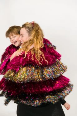 Fringe Co Totally Tinsel Collection Prom Queen Mini Tinsel Jacket 18 Fringe Co Totally Tinsel Collection Prom Queen Mini Tinsel Jacket