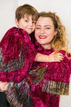 Fringe Co Totally Tinsel Collection Prom Queen Mini Tinsel Jacket 15 Fringe Co Totally Tinsel Collection Prom Queen Mini Tinsel Jacket