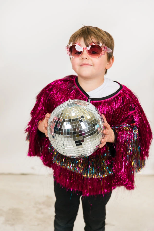 Fringe Co Totally Tinsel Collection Prom Queen Mini Tinsel Jacket 5 Fringe Co Totally Tinsel Collection Prom Queen Mini Tinsel Jacket