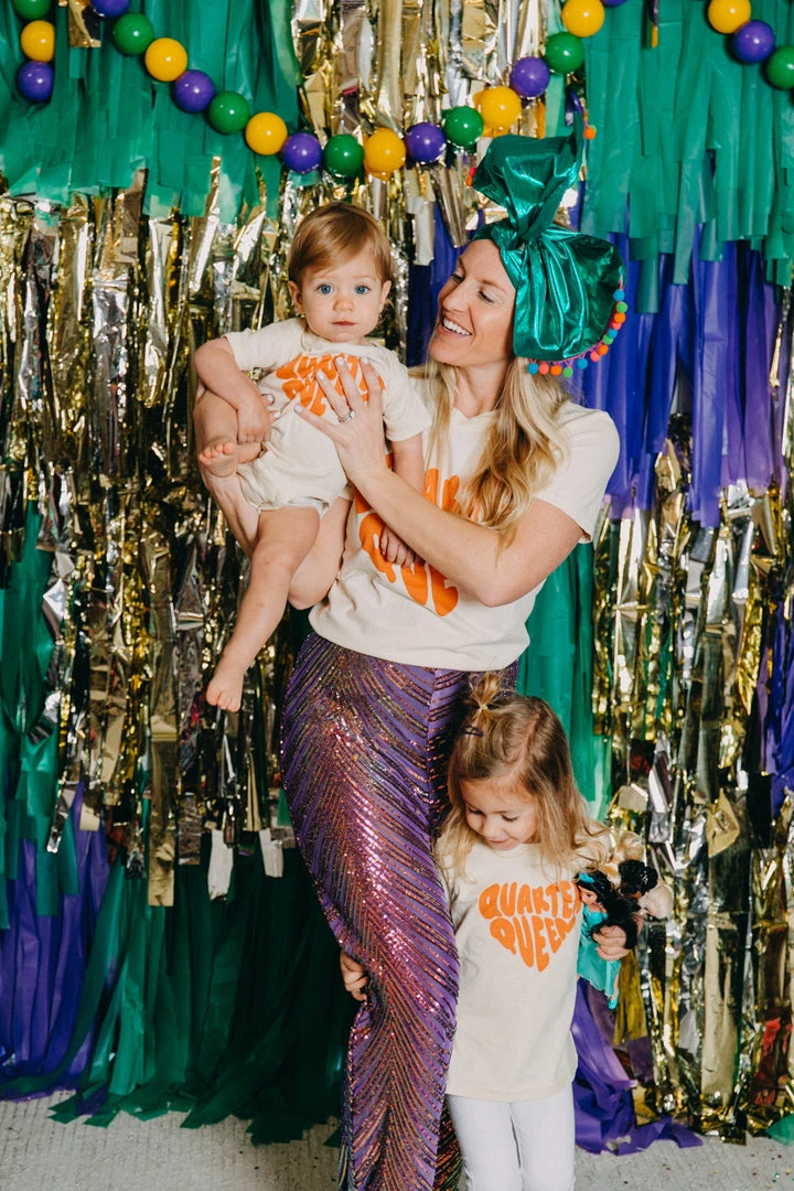 Fringe Co Kids Shirts Quarter Queen Children's T-shirt 5 Fringe Co Kids Shirts Quarter Queen Children's T-shirt