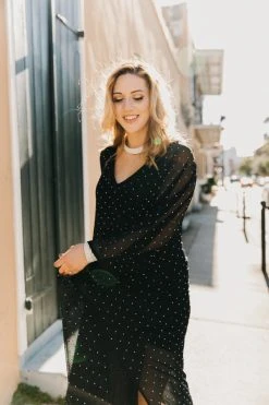 Fringe Co Caftan Club Collection Rhinestone Sheer Long Caftan 18 Fringe Co Caftan Club Collection Rhinestone Sheer Long Caftan