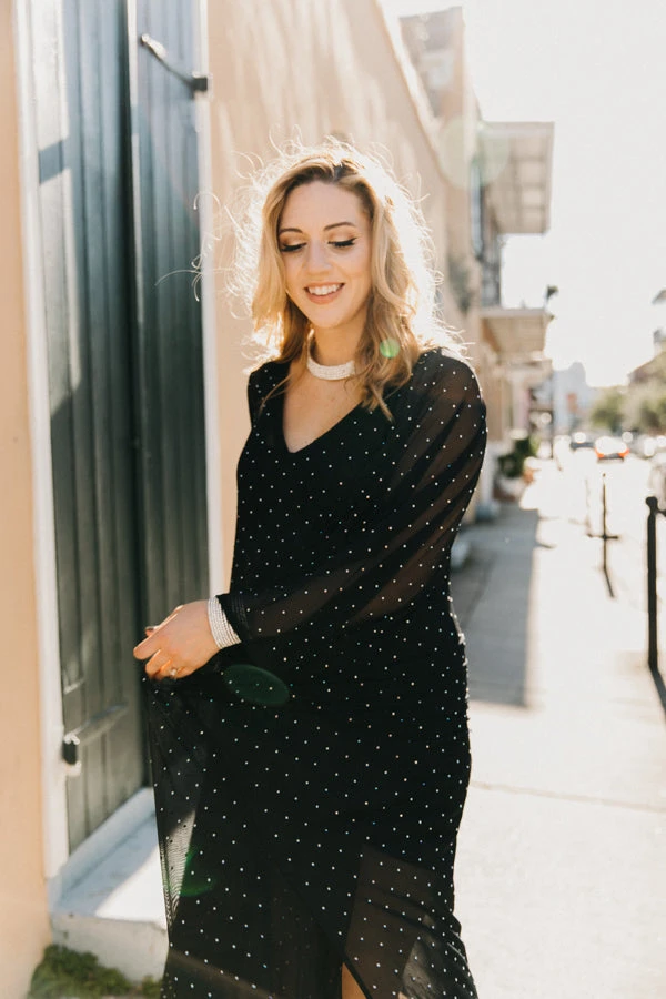 Fringe Co Caftan Club Collection Rhinestone Sheer Long Caftan 9 Fringe Co Caftan Club Collection Rhinestone Sheer Long Caftan