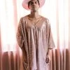 Fringe Co Rose Gold Glitz Sequin Short Caftan