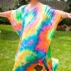 Fringe Co Rainbow Tie Dye Long Caftan Caftan Club Collection