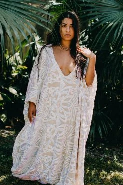 Fringe Co Iridescent Embroidered Sequin Long Caftan Caftan Club Collection 15 Fringe Co Iridescent Embroidered Sequin Long Caftan Caftan Club Collection