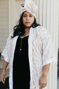 Fringe Co Shop Spring Sparkles White Embroidered Sequin Duster 31 Fringe Co Shop Spring Sparkles White Embroidered Sequin Duster