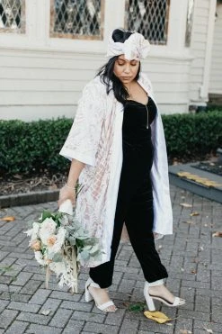 Fringe Co Shop Spring Sparkles White Embroidered Sequin Duster 36 Fringe Co Shop Spring Sparkles White Embroidered Sequin Duster