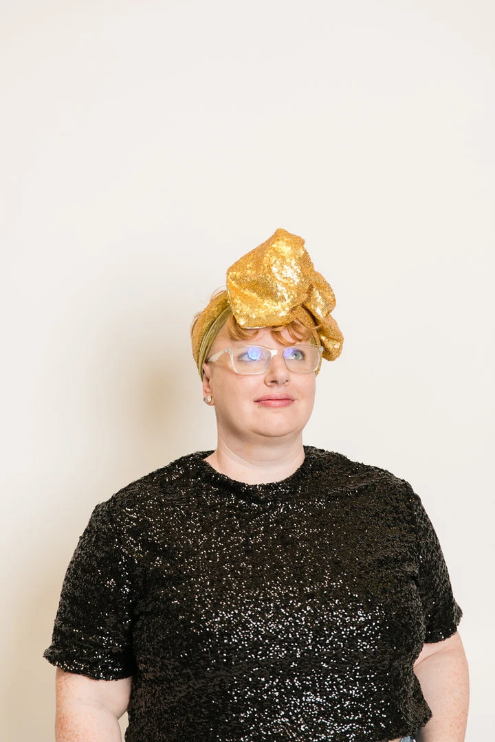 Fringe Co Matte Gold Sequin Party Wrap Party Wraps 5 Fringe Co Matte Gold Sequin Party Wrap Party Wraps