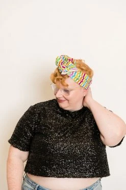 Fringe Co Rainbow Block Cotton Party Wrap Party Wraps