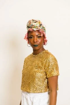 Fringe Co Metallic Polka Dot Party Wrap Party Wraps