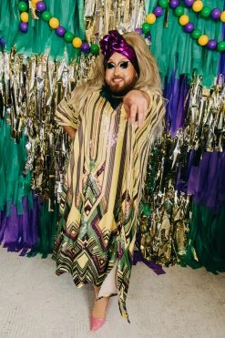 Fringe Co The Ultimate Mardi Sequin Caftan