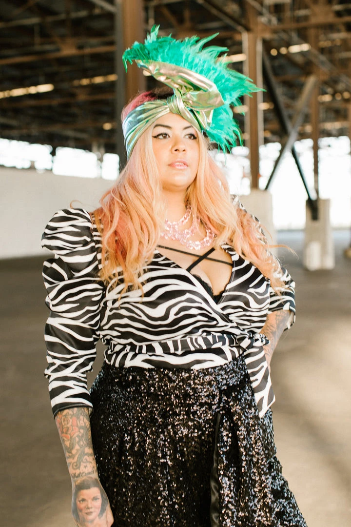 Fringe Co Sequin Collection Black High Waisted Sequin Party Pants 29 Fringe Co Sequin Collection Black High Waisted Sequin Party Pants