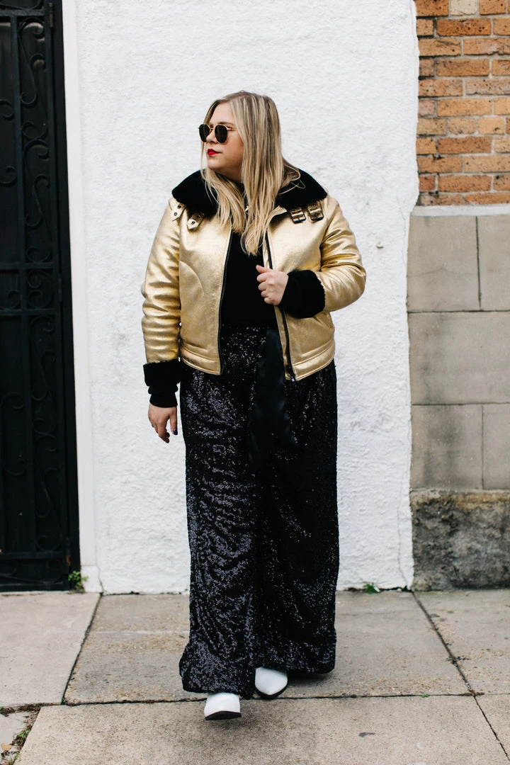 Fringe Co Sequin Collection Black High Waisted Sequin Party Pants 17 Fringe Co Sequin Collection Black High Waisted Sequin Party Pants