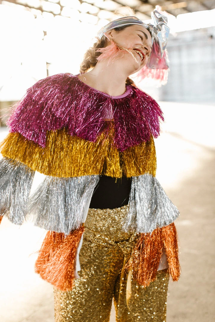 Fringe Co Gold High Waisted Sequin Party Pant Sequin Collection 8 Fringe Co Gold High Waisted Sequin Party Pant Sequin Collection