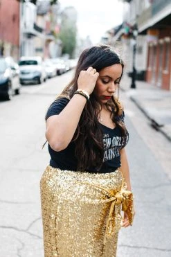 Fringe Co Gold High Waisted Sequin Party Pant Sequin Collection 33 Fringe Co Gold High Waisted Sequin Party Pant Sequin Collection